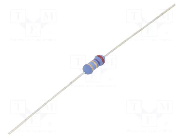 Resistor: metal oxide; 2.7Ω; 500mW; ±5%; Ø3.5x10mm; -55÷155°C TE Connectivity ROX05SJ2R7