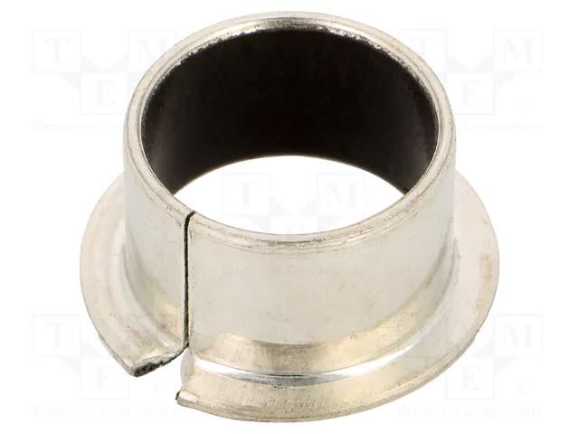 Bearing: sleeve bearing; with flange; Øout: 23mm; Øint: 20mm SKF SKFPCMF202315E