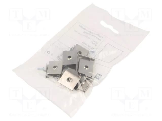 Flexible mounting plate Y; natural; 10set; stainless steel TOPMET TOP.A2130019
