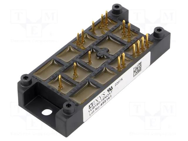 Module: IGBT; diode/transistor; buck chopper; Urmax: 1.2kV; 695W IXYS VUB160-16NOXT