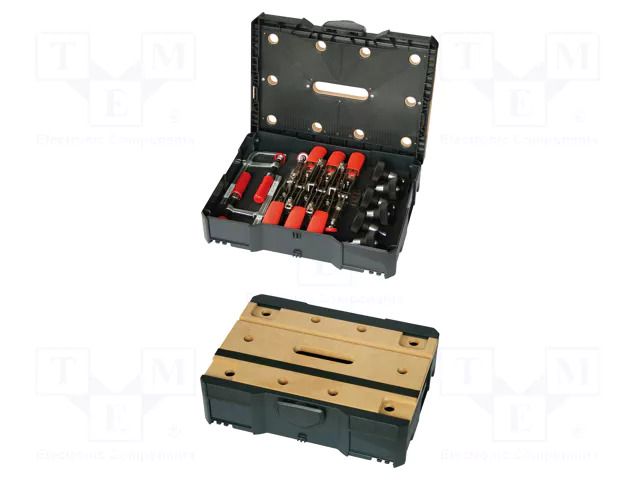 Vertical clamps set; case BESSEY STC-S-MFT