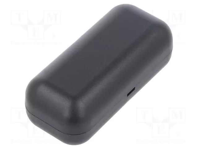 Enclosure: multipurpose; X: 31mm; Y: 68mm; Z: 24mm; SOAP 1; ABS; black TEKO 10006-L.9