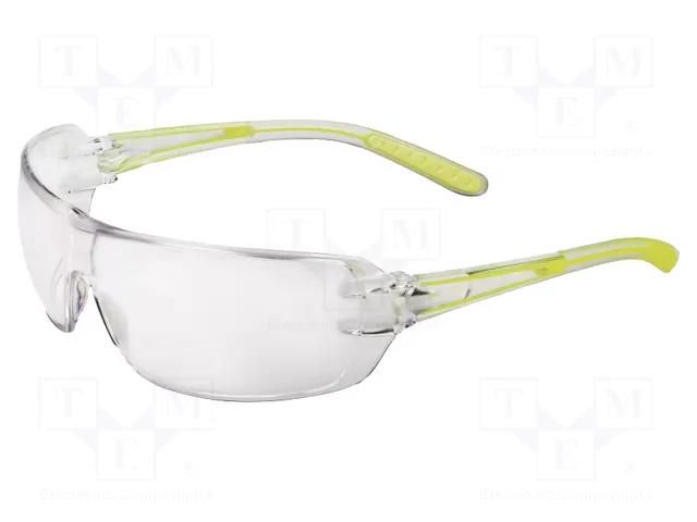 Safety spectacles; Lens: transparent; Classes: 1; HELIUM 2; 18g DELTA PLUS DEL-HELI2IN