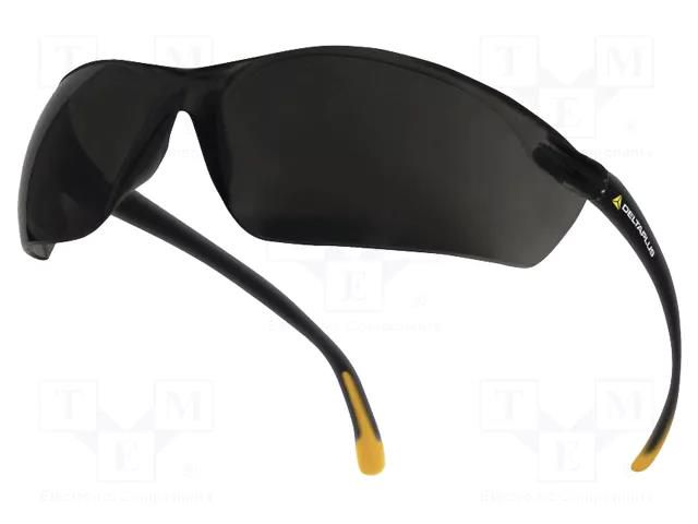 Safety spectacles; Lens: darkened; Classes: 1; Features: UV400 DELTA PLUS DEL-MEIAFU
