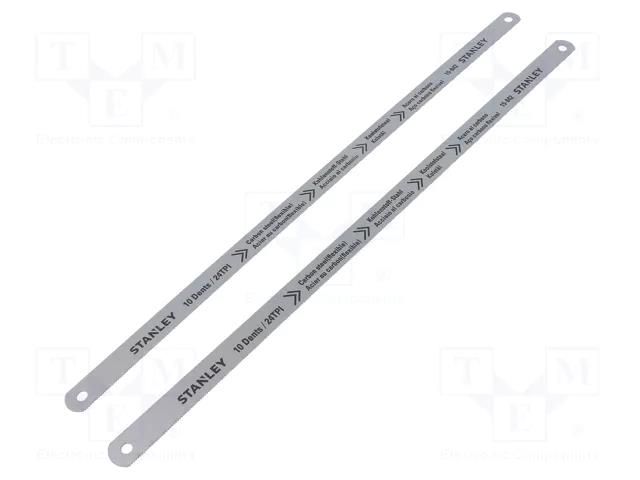 Hacksaw blade-set; wood,metal,plastic; 300mm; 24teeth/inch; LION STANLEY STL-0-15-842