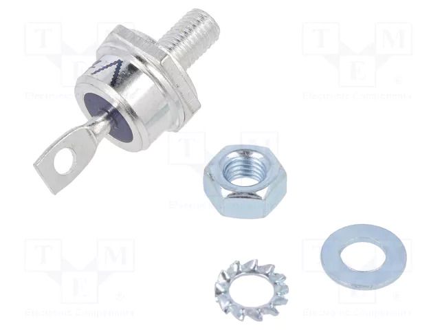 Diode: rectifying; 1.2kV; 40A; cathode to stud; DO203AB,DO5; 1.3V VISHAY VS-40HF120