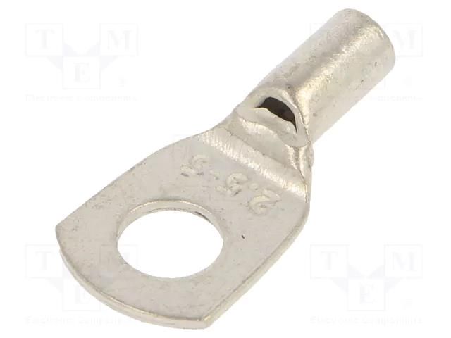 Tip: ring tube; M5; 2.5mm2; crimped; for cable; non-insulated BM GROUP BM012251