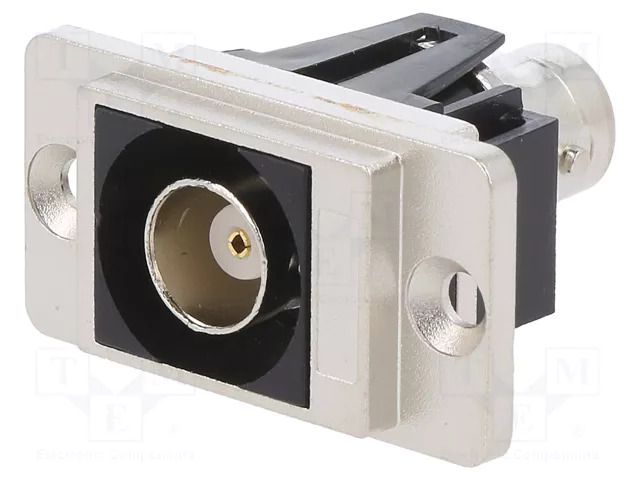 Coupler; BNC socket,both sides; 50Ω; DUALSLIM; silver; metal; 29mm CLIFF CP30737M