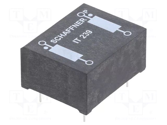Transformer: impulse; PCB; 27x22.5x13.7mm; Rpri.wind: 900mΩ SCHAFFNER / TE Connectivity IT239