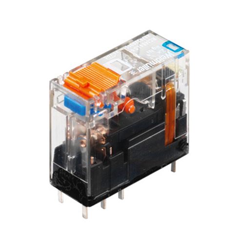 Relė 230VAC, 8A, 2CO, su indikacija+TEST, Weidmuller 8870370000