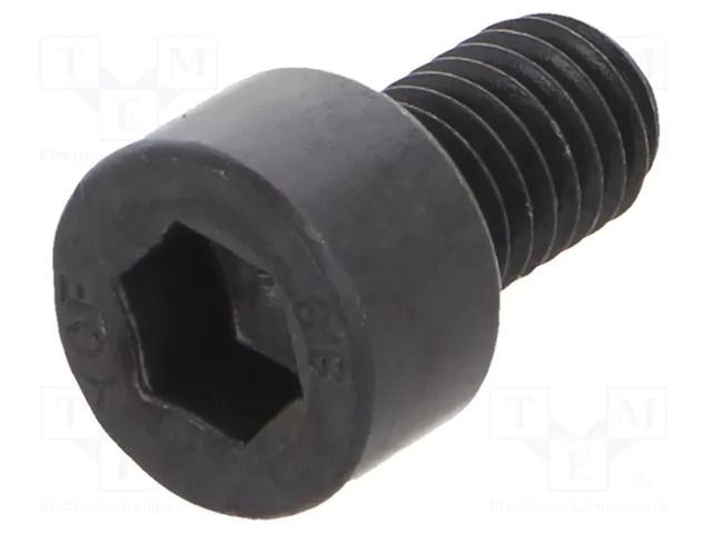Screw; M5x8; 0.8; Head: cheese head; hex key; HEX 4mm; steel BOSSARD B5X8/BN272