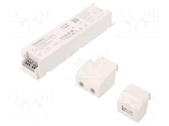 Power supply: switching; LED; 100W; 48VDC; 207÷2085mA; 198÷264VAC TRIDONIC 28003535