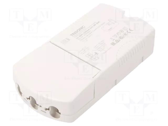 Power supply: switching; LED; 50W; 30÷43VDC; 1200mA; 198÷264VAC TRIDONIC 87500553