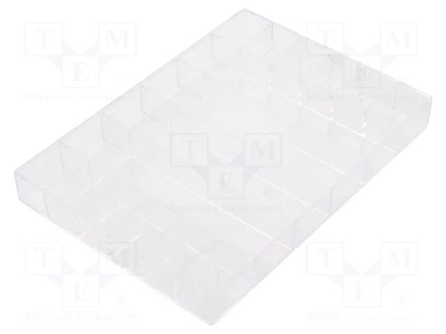 Container: collective; with partitions; 175x125x20mm TEKO SCA20.0