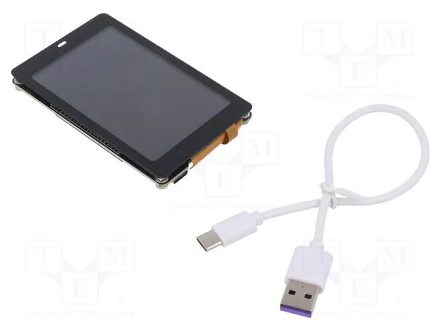 Dev.kit: evaluation; prototype board,display; AES,WPA,WPA2,WPS WIRELESS-TAG WT32-SC01