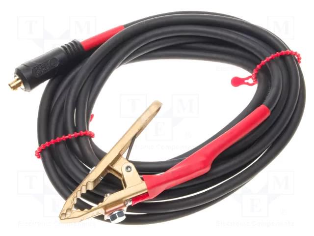 Current test lead; 200A; special plug,aligator clip; Len: 6m SONEL WAPRZ006BLI2
