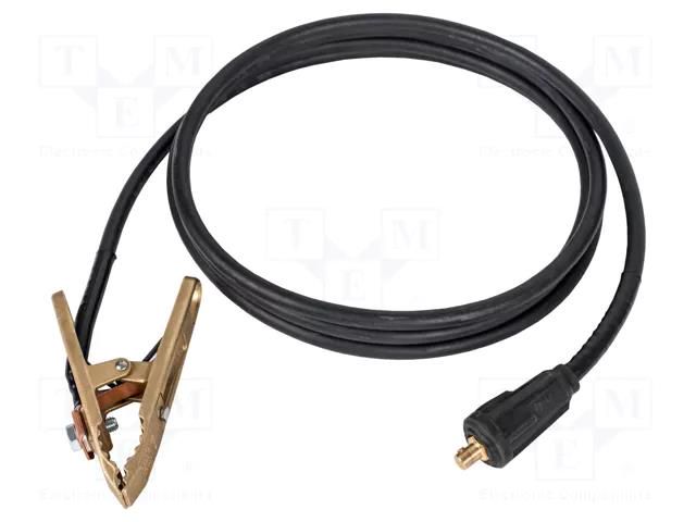 Current test lead; 200A; special plug,aligator clip; Len: 15m SONEL WAPRZ015BLI2