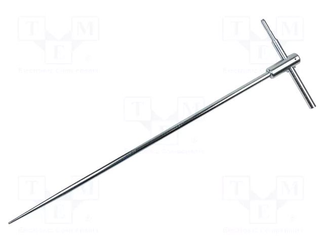 Probe: for measuring earth resistance; silver; 0.8m SONEL WASONG80V2