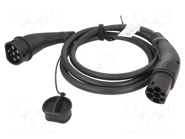 Cable: eMobility; 1x0.5mm2,5x6mm2; 480V; 22kW; IP44; three-phase HARTING 08914090115A0