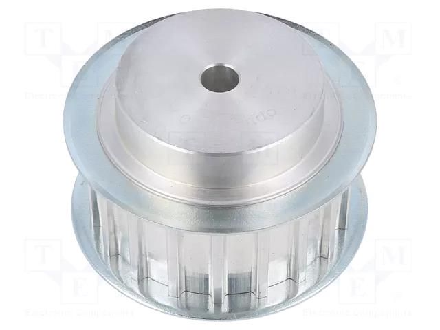 Belt pulley; AT10; W: 25mm; whell width: 40mm; Ø: 58.6mm; aluminium OPTIBELT 40-AT10-19-200ZA