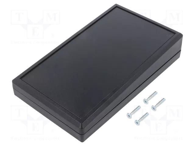 Enclosure: desktop; TENCLOS SLANT SLOPE; X: 85mm; Y: 145mm; ABS TEKO 550S.9