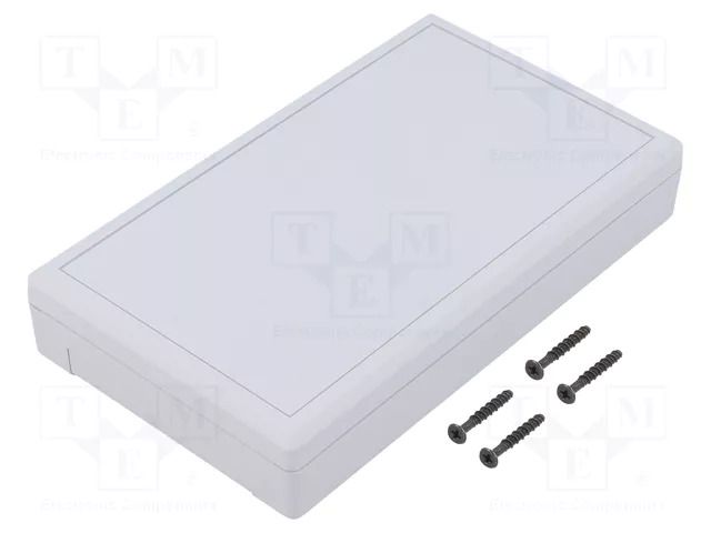 Enclosure: desktop; TENCLOS FLAT; X: 85mm; Y: 145mm; Z: 27mm; ABS TEKO 660F-B.5