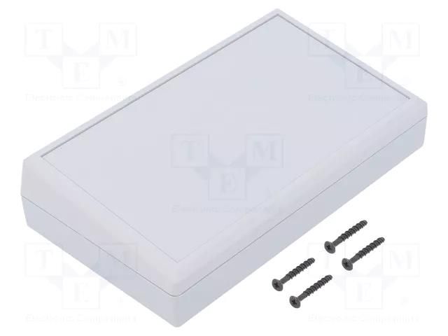 Enclosure: desktop; TENCLOS SLANT SLOPE; X: 145mm; Y: 85mm; ABS TEKO 660SP.5