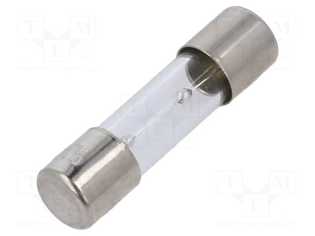 Fuse: fuse; 3A; 250VAC; time-lag; glass; 5x20mm; TSC; brass; bulk OPTIFUSE TSC-3A