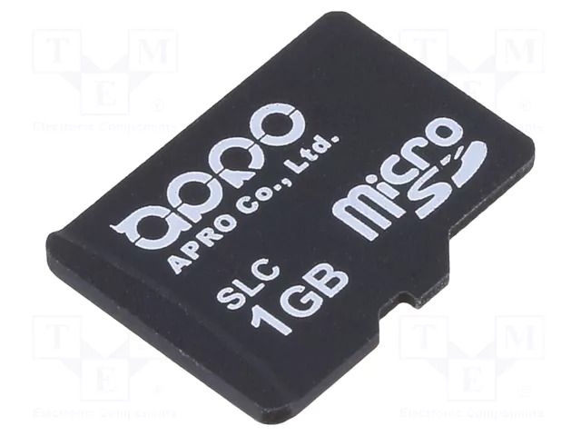 Memory card; industrial; microSDHC,SLC; 1GB; -40÷85°C; PHANES-F APRO WPMSD001G-PFITI