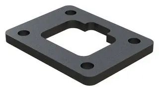 GASKET, BLACK, 4POS, RECEPTACLE AT4P-L012-GKT