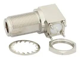 RF COAX CONN, R/A N JACK, 50 OHM, 10GHZ FMCN1380