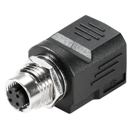 RJ45 plug adapter, IP67, Connection 1: RJ45, Connection 2: M12, Shielding: Yes Weidmuller 8901620000 04032248653577