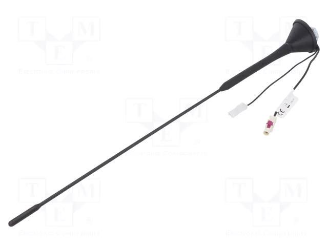 Antenna; car top; 0.4m; AM,FM; universal; 1.8m; 12VDC CALEARO 7677880