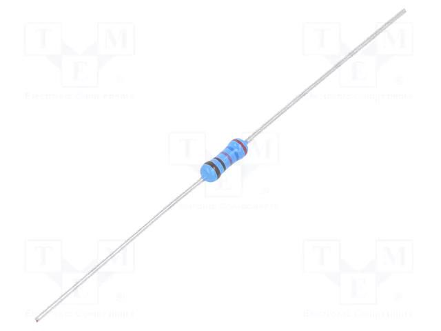 Resistor: thin film; THT; 2.67kΩ; 600mW; ±1%; Ø0.6x28mm; Ø2.5x6.5mm VISHAY MRS25000C2671FCT00