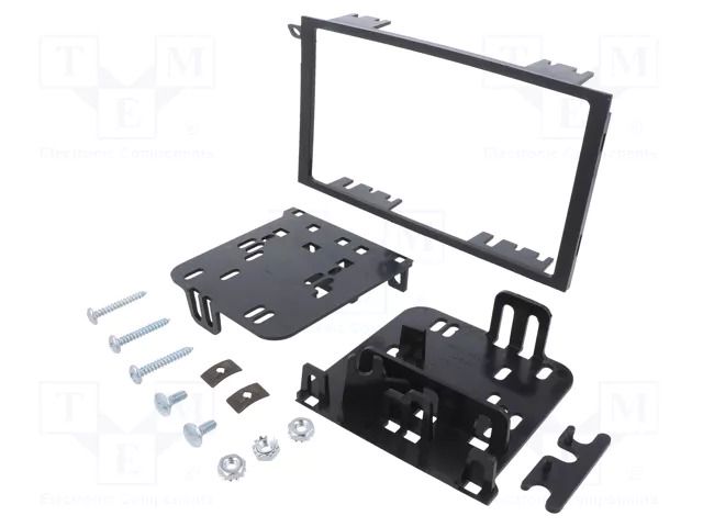 Radio frame; 1 DIN; black METRA RAM-40.744.1