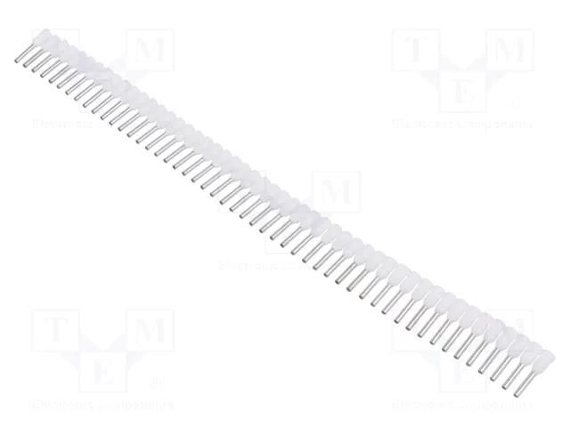 Tip: bootlace ferrule; insulated; copper; 0.75mm2; 8mm; tinned BM GROUP BM90502