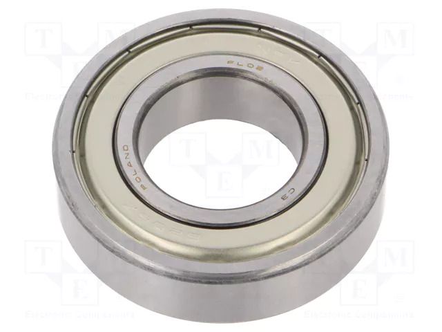 Bearing: ball; Øint: 30mm; Øout: 62mm; W: 16mm; bearing steel NSK NSK6206-ZZ/C3-E