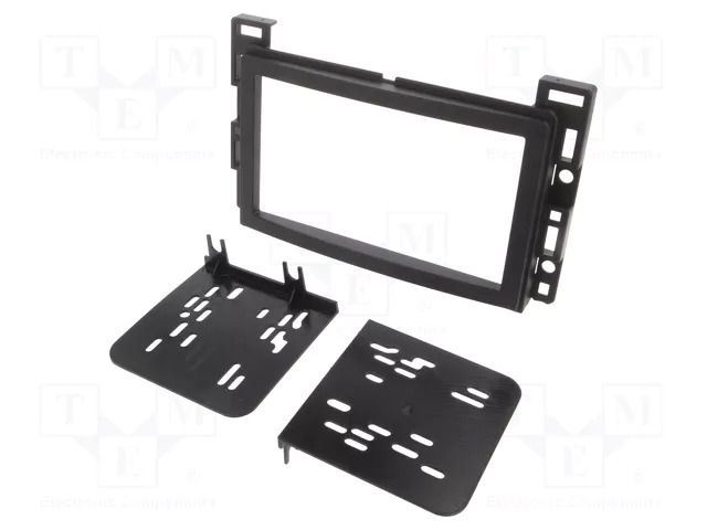 Radio frame; Chevrolet,Pontiac,Saturn; 2 DIN; matt black METRA RAM-40.700