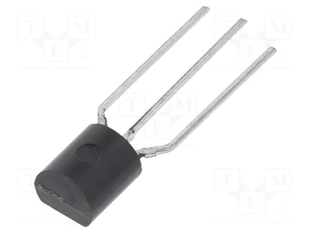 Thyristor: AC switch; 600V; Ifmax: 0.8A; Igt: 10mA; TO92; THT WeEn Semiconductors ACT108-600E.126