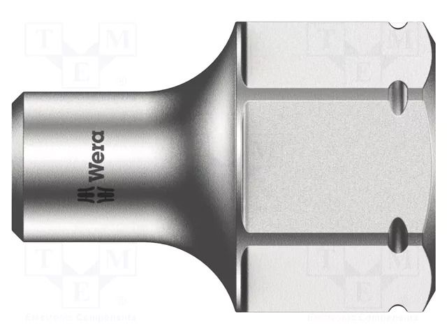 Socket; 6-angles,socket spanner; HEX 4mm; 1/4" WERA WERA.05003665001