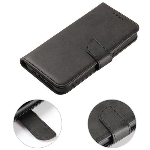 Magnet Case elegant case cover cover with a flap and stand function OnePlus Nord N200 5G black, Hurtel 5907769340246 5907769340246