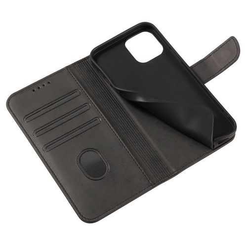Magnet Case elegant case case cover with a flap and stand function for Motorola Moto G Stylus 2022 black, Hurtel 5907769340260 5907769340260
