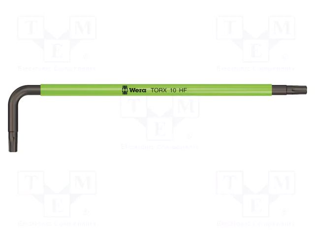Wrench; Torx®; TX10; Overall len: 85mm; steel WERA WERA.05024172001