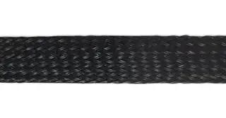 SLEEVING, BRAID, BLACK, 50M PP-12-0