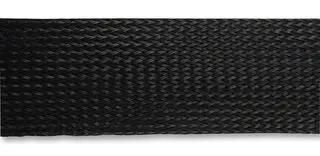 SLEEVING, BRAID, BLACK, 25M PP-30-0