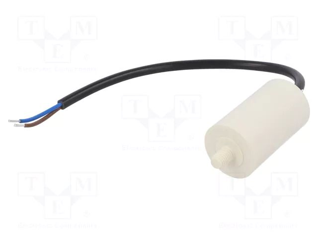 Capacitor: polypropylene; motors, run; 8uF; 425VAC; Ø32x55mm; ±5% DUCATI ENERGIA 4.16.10.13.14