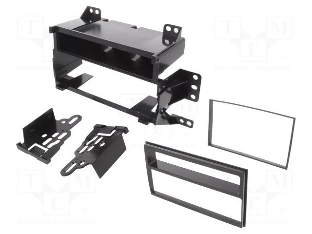 Radio frame; Nissan; 1 DIN,2 DIN; black gloss METRA RAM-40.758