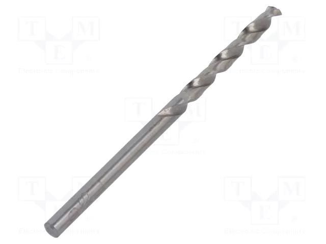 Drill bit; for metal; Ø: 3mm; L: 61mm; high speed steel PROLINE PRE-77030