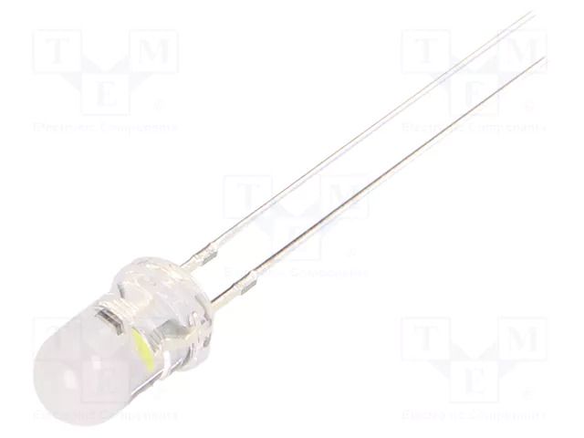 LED; white cold; 5mm; candle light effect,blinking; 4200÷5800mcd OPTOSUPPLY OS5WDK51A5A