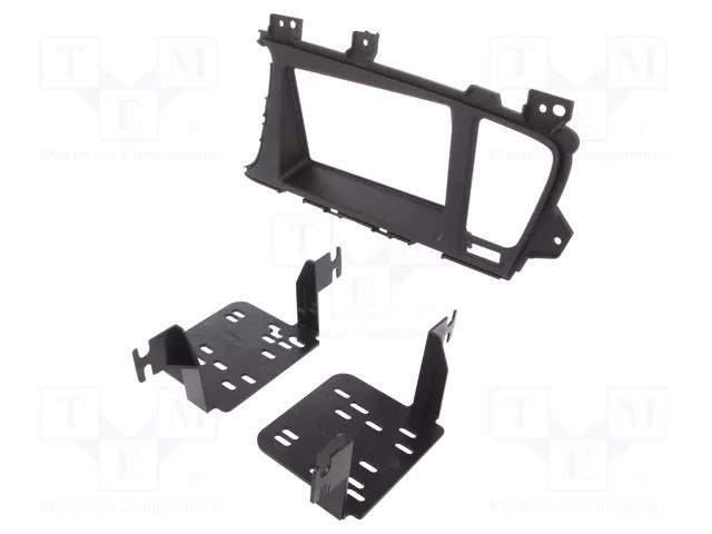 Radio frame; Kia; 2 DIN; matt black METRA RAM-40.757